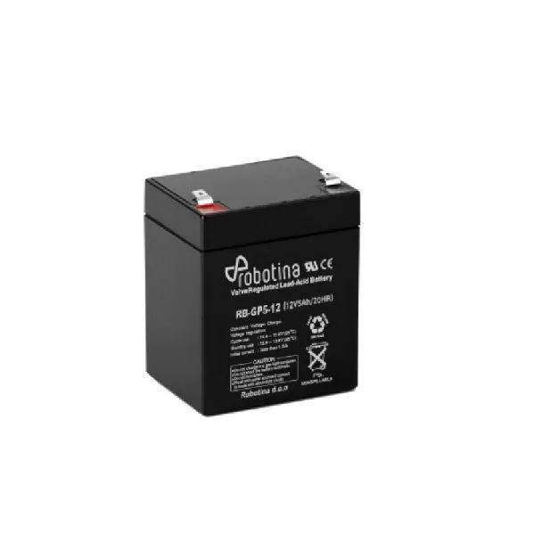 Robotina RB-GP5-12 Lead Acid Battery (AGM) 5Ah 12V