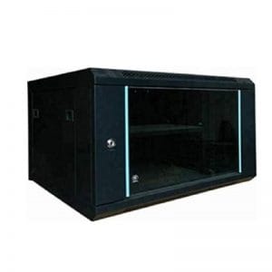 6U Cabinet with Fan, Glass Door, PDU