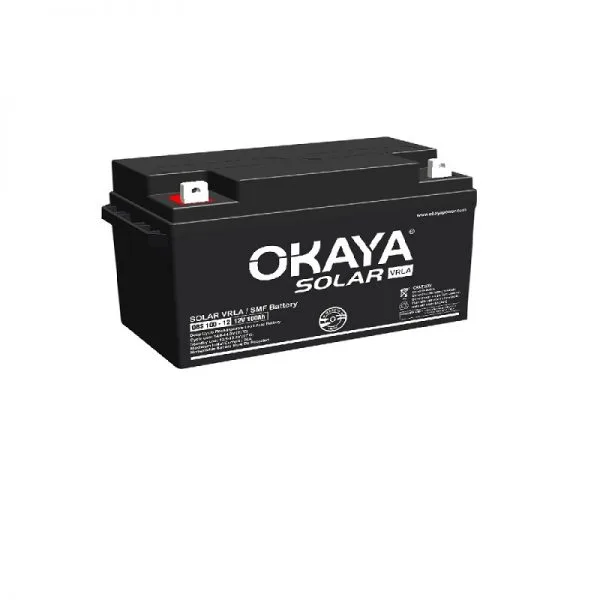 Okaya OBSR12V100Ah SOLAR AGM VRLA battery