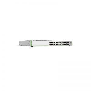 Allied Telesis AT-GS970M/28PS L3 Edge Switch with 24 x 10/100/1000T POE + Ports and 4 x 100/1000X SFP Ports