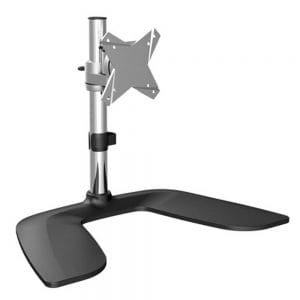 Skill Tech LDT02-T01 Desktop Mount Stand for 13 to 27-inch Monitor, Silver/Black
