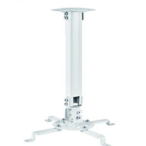Skill Tech SH01P Projector Ceiling Mount, Matte White
