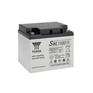 Yuasa SWL1100 (12V 39.6Ah) General Purpose VRLA Battery – Capacity at 10-hour Rate (Ah)