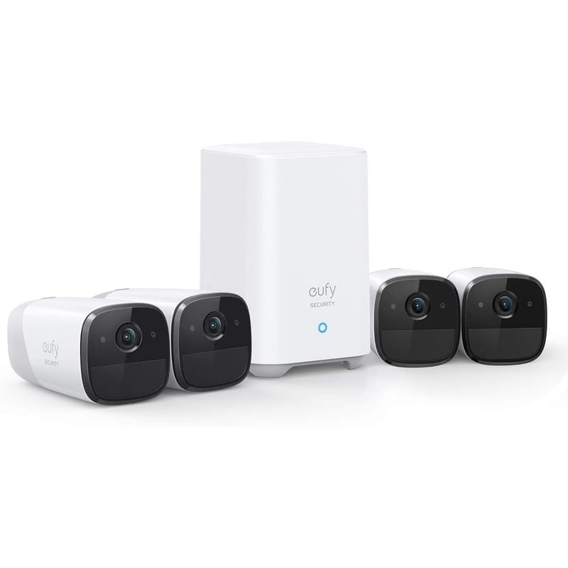 Eufy - Eufycam 3 2+1 Kit B2C Camera - White/Gray