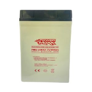 Power Max Valve regulated Lead Acid Battery PM2-300Ah 2V 300Ah