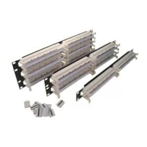 DME Prolink - 110 Wiring Block Base Rack Mount with Label Strips Category 5e, 200-Pair, 19inch