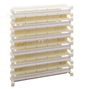DME Prolink - 110 Wiring Block Base Wall Mount without Legs, with Label Strips Category 3/Category 5e,100-Pair
