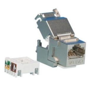 DME Prolink - Keystone CAT6A RJ45 10G Modular Jack Shielded Tool Less