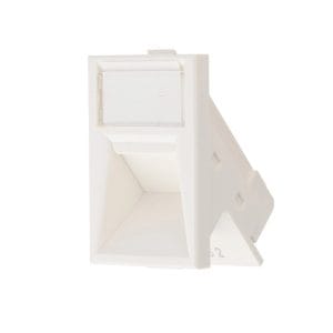DME Prolink - Angled Adapter with Shutter For RJ45 Modular Jacks Floor Box Mount