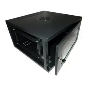 DME Prolink - Cabinet Dual Section Wall Mount 12RU - Black