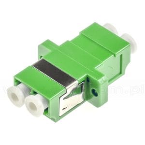 DME Prolink - Fiber Optic Coupling Adapter LC/APC Single-Mode, Duplex - Green