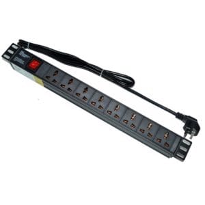 DME Prolink - PDU Vertical Mount-Type, 8way 13A Universal Sockets with Switch