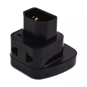 DME Prolink - Universal Faceplate Adapter Angled Single with Shutter, Black