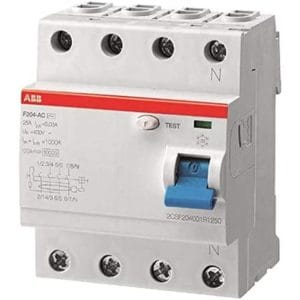 ABB - ELCB 100A 4P 30MA F204 100A/0.03