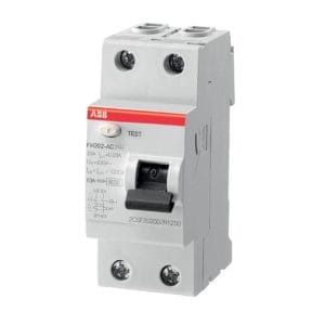 ABB - ELCB 63A 2P 100MA FH202 63A/0.10