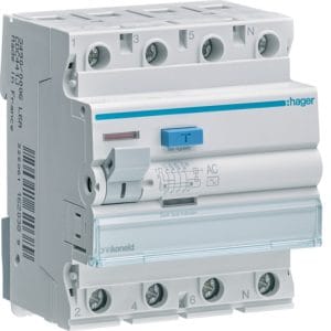 Hager - ELCB Onekonekt 63A 4P 300MA CFC464J