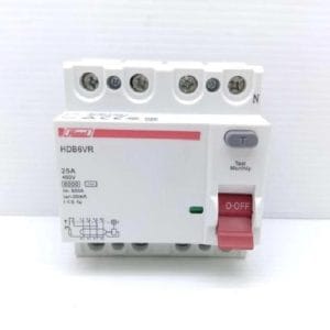 Himel - Earth Leakage Circuit Breaker 25A 4P 30MA HDB6VR425SC