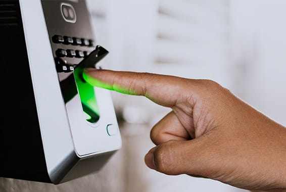 biometric access control system dubai