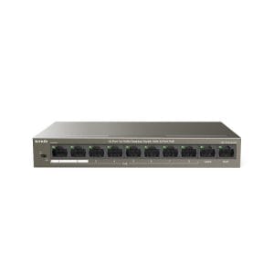 Tenda - 10-Port Desktop Switch with 8-Port - TEF1110P-8-63W