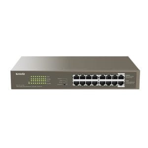 Tenda - 16-Port Gigabit Ethernet Switch with 16-Port - TEG1116P-16-150W