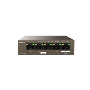 Tenda - 5-Port Gigabit PD Switch with 4-Port PoE - TEG1105PD