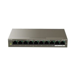 Tenda - 8-Port Desktop Switch with 8-Port - TEF1110P-8-102W