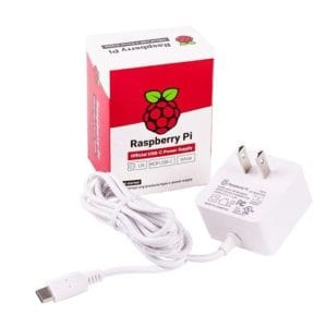 Raspberry Pi - 4 Power Adaptor - White