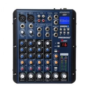 CMX - 6 Channel Mixer Console - MX6U