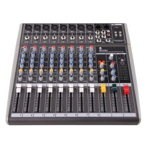 CMX - 8 Channel Professional Mixing Console - MX8U