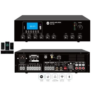 CMX - Tabletop Wi-Fi Internet Streaming Amplifier with USB/SD/FM/Bluetooth - EA-120W