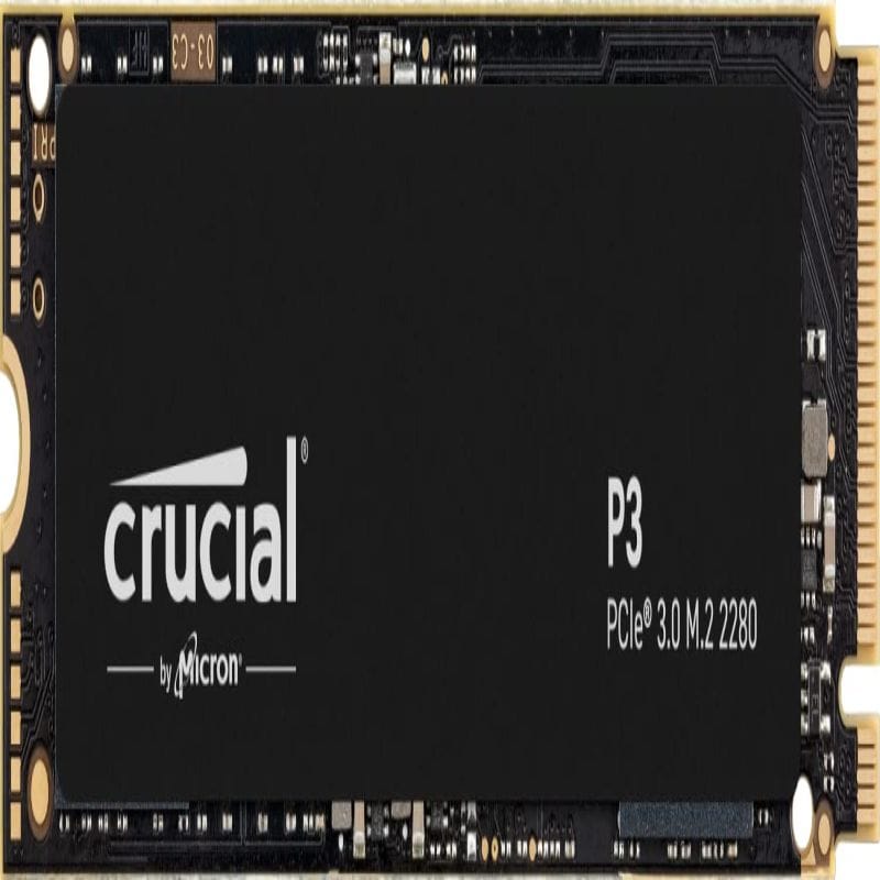 Crucial - P3 500GB PCIe M.2 2280 SSD - Security Supplies