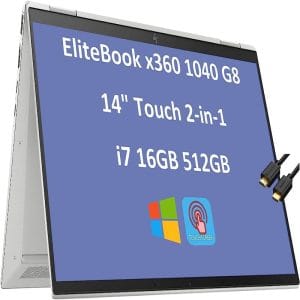 HP - EliteBook x360 Notebook PC Touch Screen