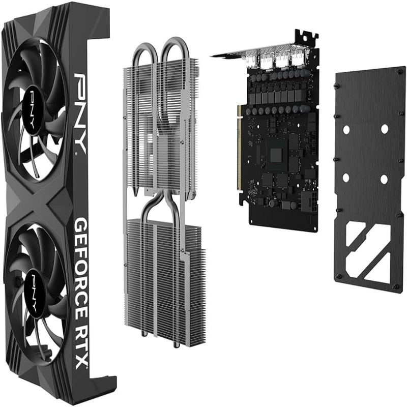 PNY GeForce RTX™ 4060 8GB VERTO™ Dual Fan DLSS 3