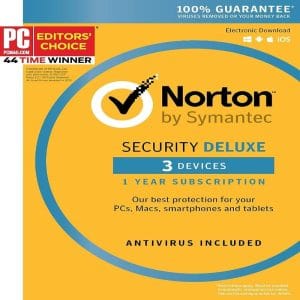 Symantec - Norton Security Deluxe 3 Devices PC/Mac/Mobile Key Card
