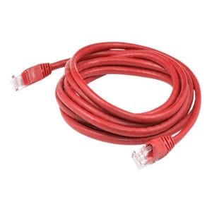 Avalon - Cat 6 UTP 24AWG PVC Patch Cord 0.3mtr, Red - ANC6UPRD-0.3MT