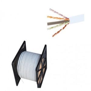 Avalon - Cat.6 UTP LSZH Cable LSZH 305m Roll, Grey - ANC6UPGY23-305MT-LSZH
