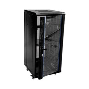 Avalon - Floor Standing Rack with Perforated Back Door 6U x 600 x 800 - ANFS6U600X800