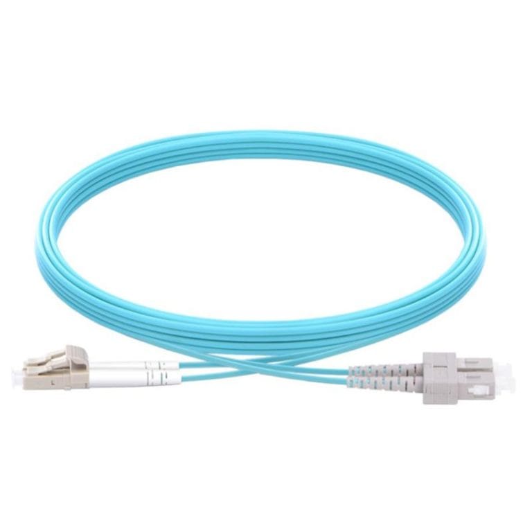 10Gtek Cavo In Fibra Ottica SC-SC OM3 4 Metri - Jumper Duplex Multimodale 50/125um LSZH Per Reti 10Gb E SFP - 3