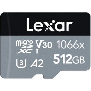 Lexar - High Performance 1066x Micro SDXC UHS-I, 160MB/s - 512GB