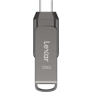 Lexar - JumpDrive Dual Drive D400 USB 3.1 Type-C & A, 128GB