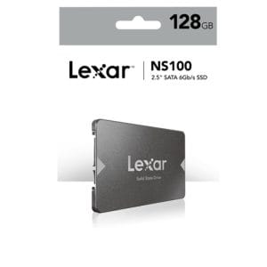 Lexar - NS100 128GB SSD 2.5 SATA III, Internal Solid State Drive, LNS100-128RB