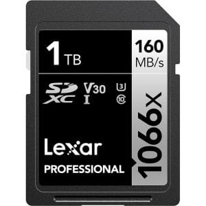 Lexar - Professional 1066x SDXC UHS-I Memory Cards, 1TB