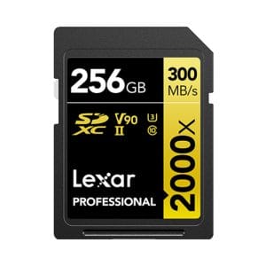 Lexar - Professional 2000x SDHC UHS-II Memory Card, 256GB