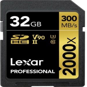 Lexar - Professional 2000x SDHC UHS-II Memory Card, 32GB