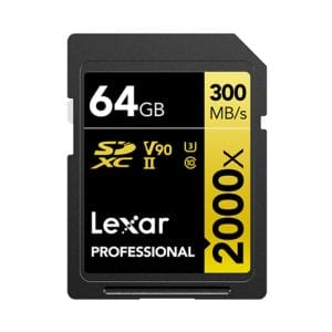 Lexar - Professional 2000x SDHC UHS-II Memory Card, 64GB