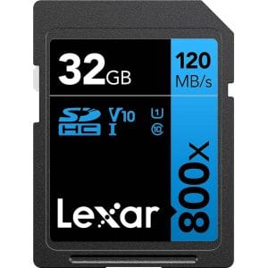 Lexar - Professional 800x SDHC UHS-I Cards, 32GB
