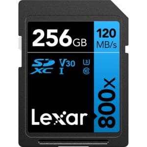 Lexar - Professional 800x SDXC UHS-I Memory Cards, 256GB