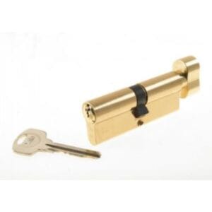 Yale - 500 Series Double Euro Profile Cylinder 30+30 Polished Brass