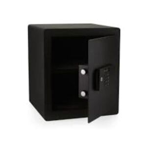 Yale - High Security Office Safe Box with Fingerprint, 400 x 350 x 340mm - Black