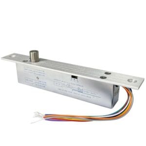 Drop bolt. Lock + Sensor. 200mm long, 24 VDC